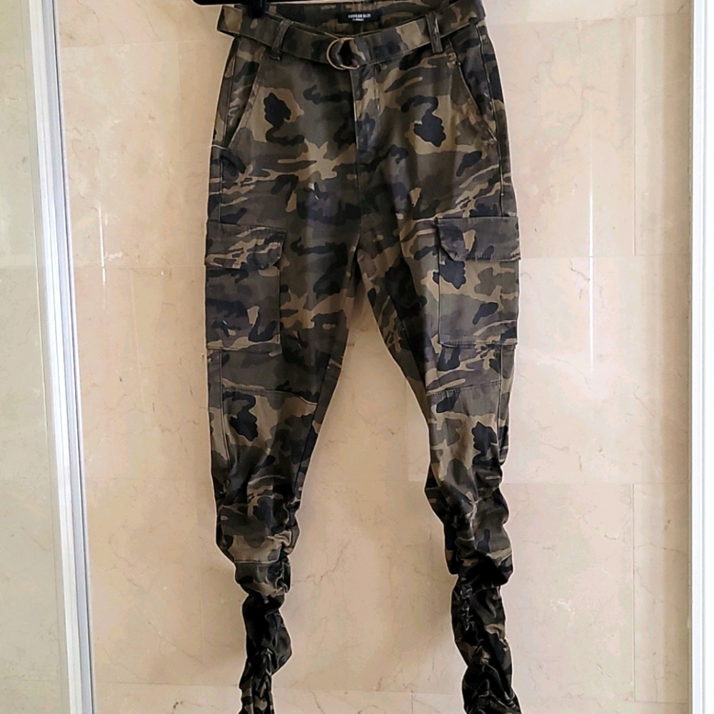 WOMEN'S AMERICAN BAZI LOS ANGELES CAMOUFLAGE PANTS